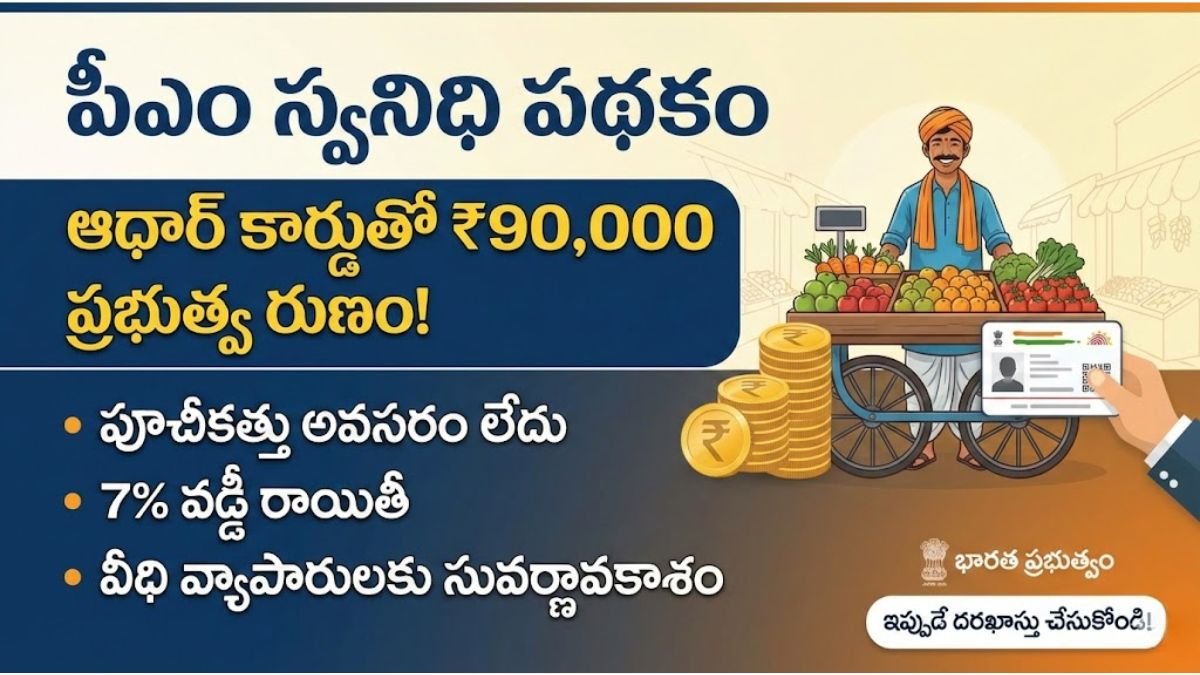 PM Svanidhi Loan Scheme Guide Telugu