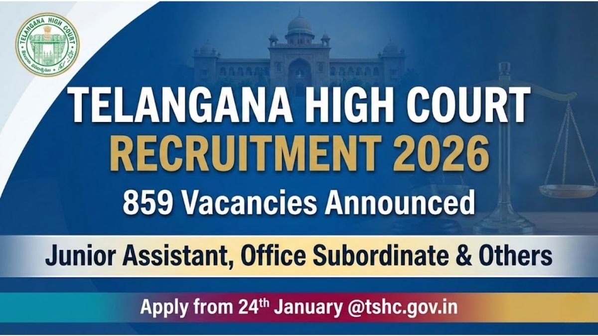 Telangana High Court Recruitment 2026