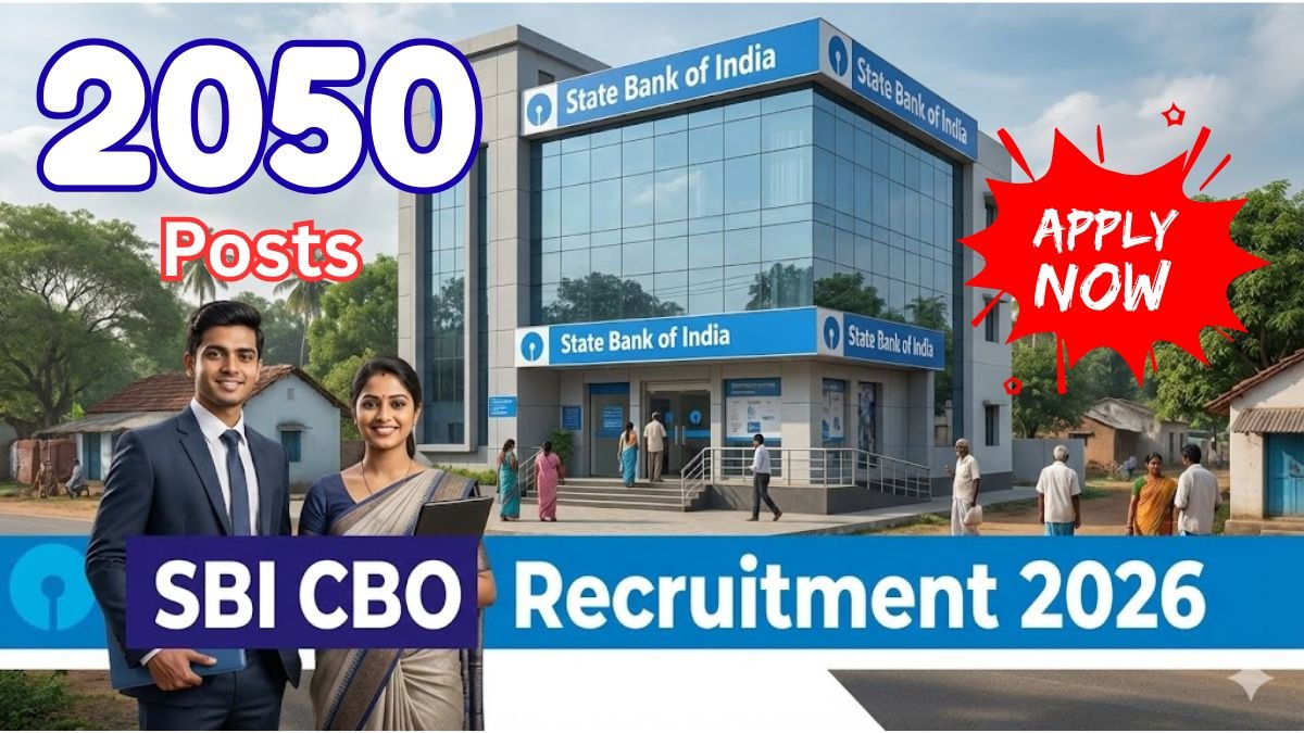 SBI CBO Recruitment 2026 Apply Online