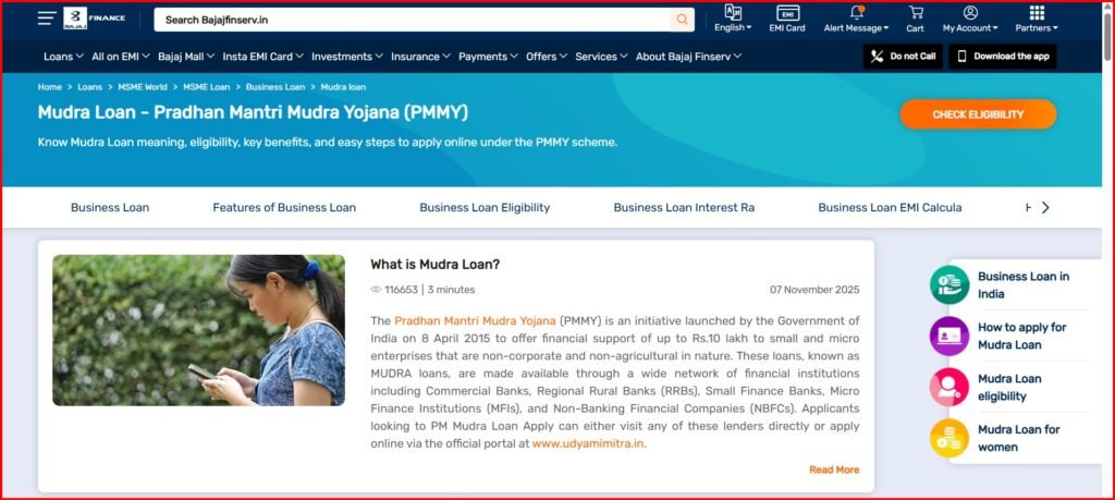 Mudra Loan 2026: పూచీకత్తు లేకుండా రూ. 20 లక్షల లోన్ – పూర్తి గైడ్ 6 Mudra Loan 2026 Step By Step Application Method