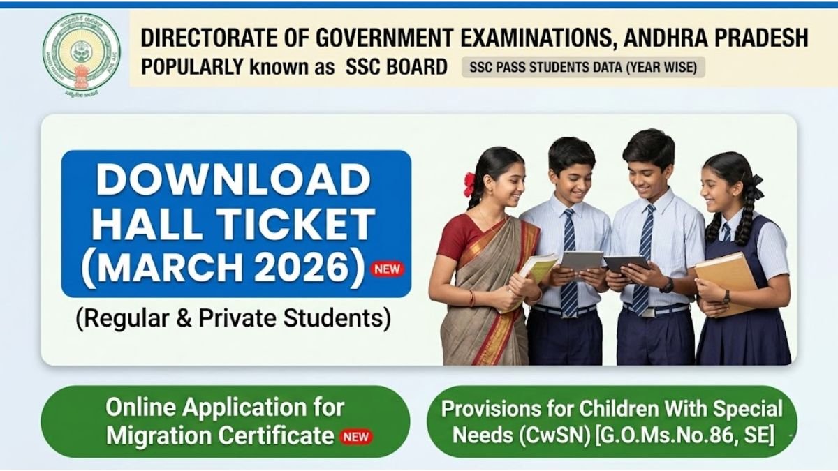 AP 10th Class Hall Ticket 2026